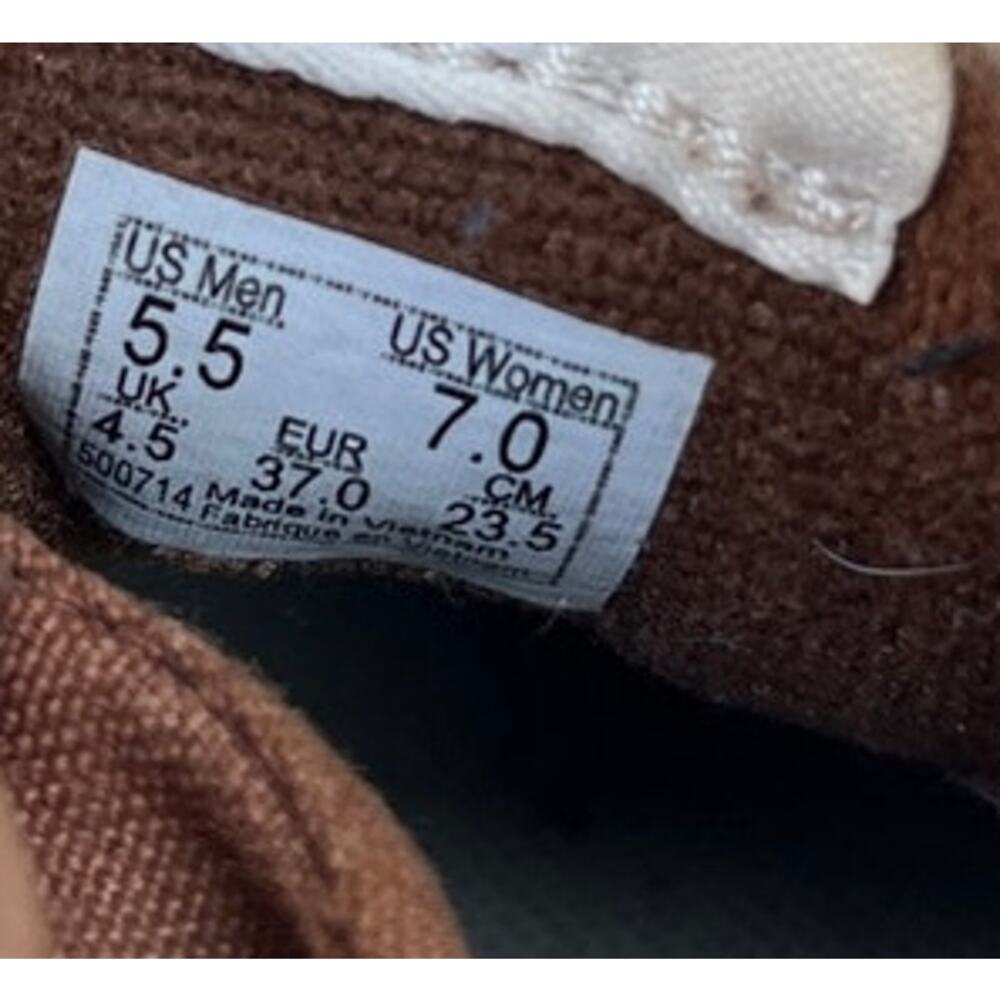 Womens Vans Painted Floral Sk8-Hi 38 Decon VR3 SF Size 7 Brown Tan - Picture 6 of 6